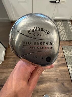 Callaway Big Bertha Titanium Driver - Silver and Black